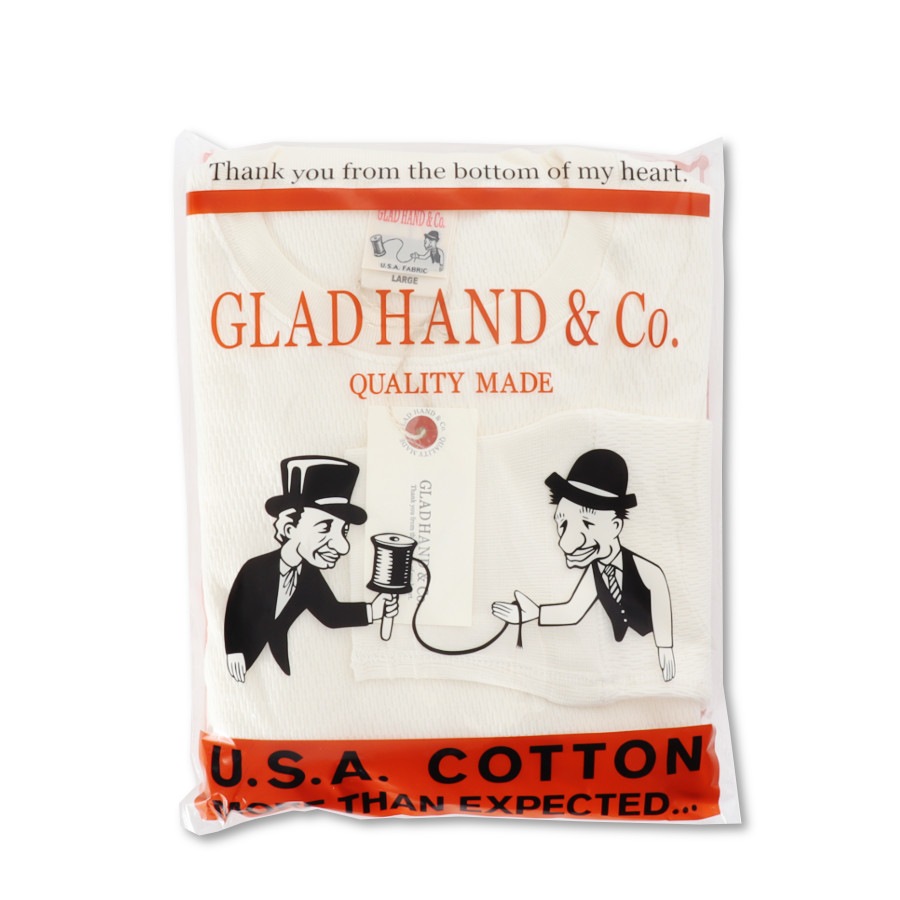 STANDARDWIDE WAFFLE L/S T-SHIRTS_27WHˡGLAD HAND Tġ