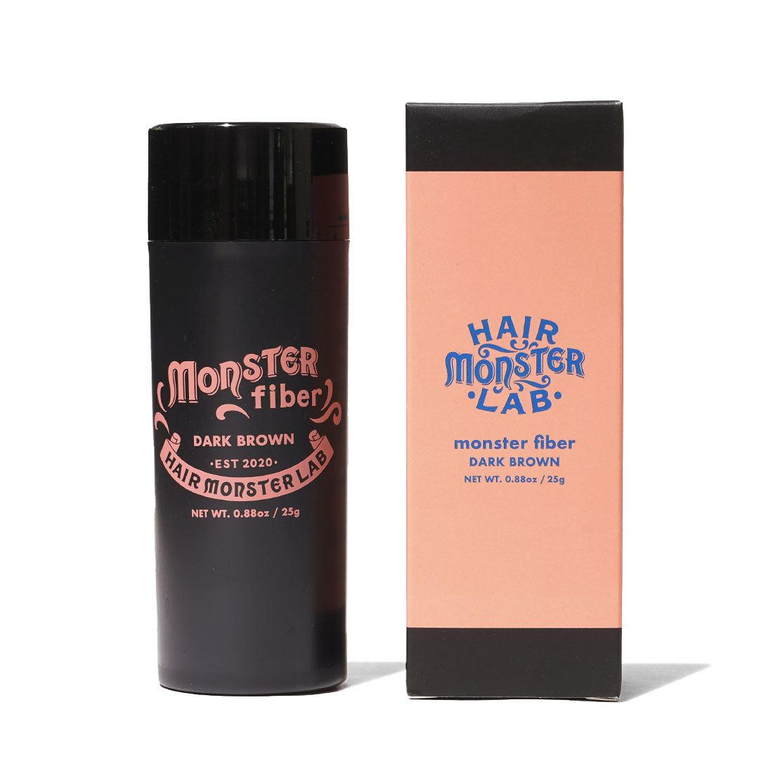 モンスター ファイバー25g セット3点（ダークブラウン）／HAIR