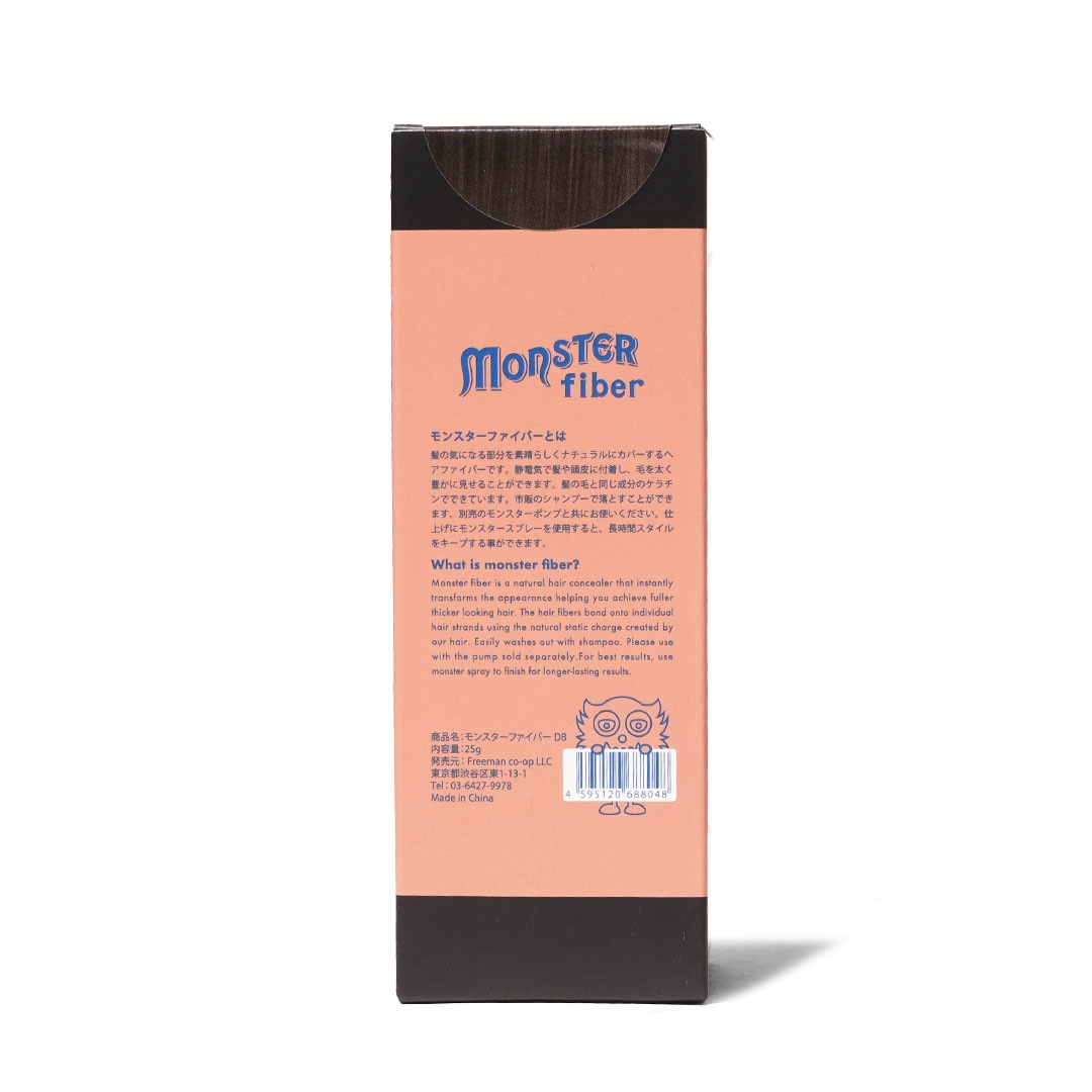 モンスター ファイバー25g セット3点（ダークブラウン）／HAIR