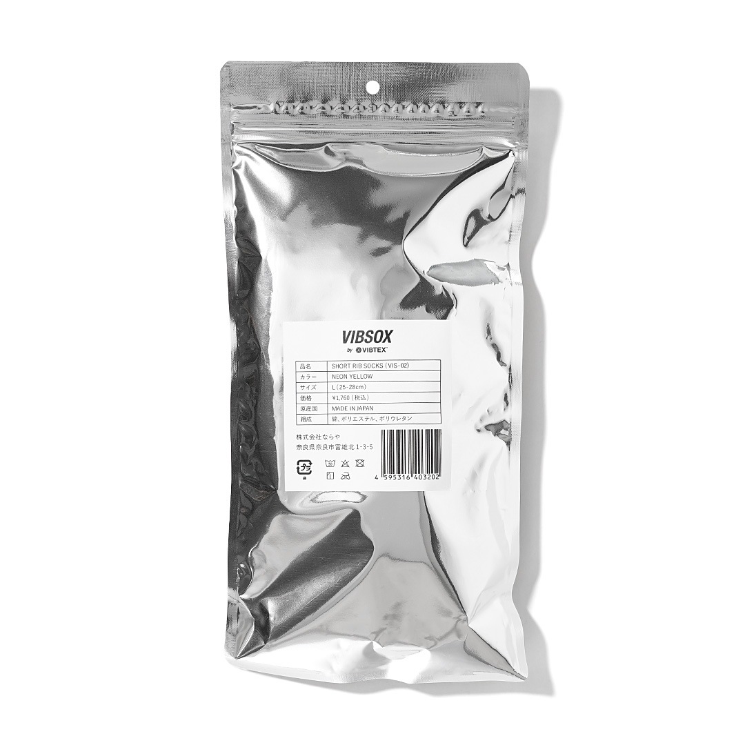 SHORT RIB SOCKS L�ʥͥ��󥤥������ˡ�VIBSOX�ʥ��å�����