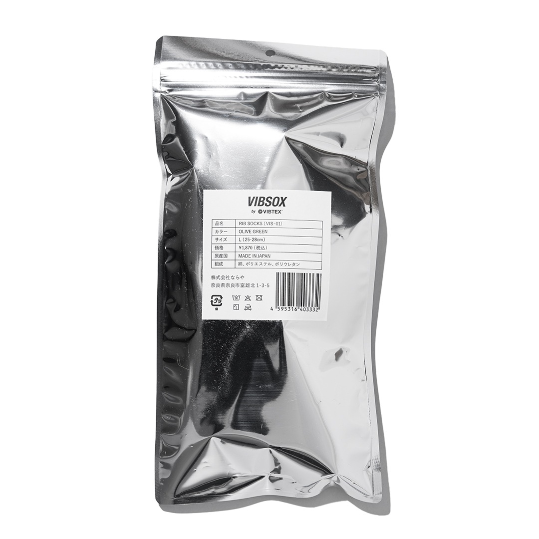 RIB SOCKS L�ʥ��꡼�֥��꡼��ˡ�VIBSOX�ʥ��å�����