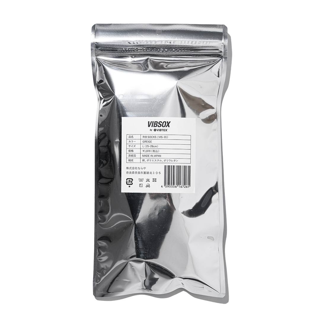 RIB SOCKS L�ʥ��졼����ˡ�VIBSOX�ʥ��å�����