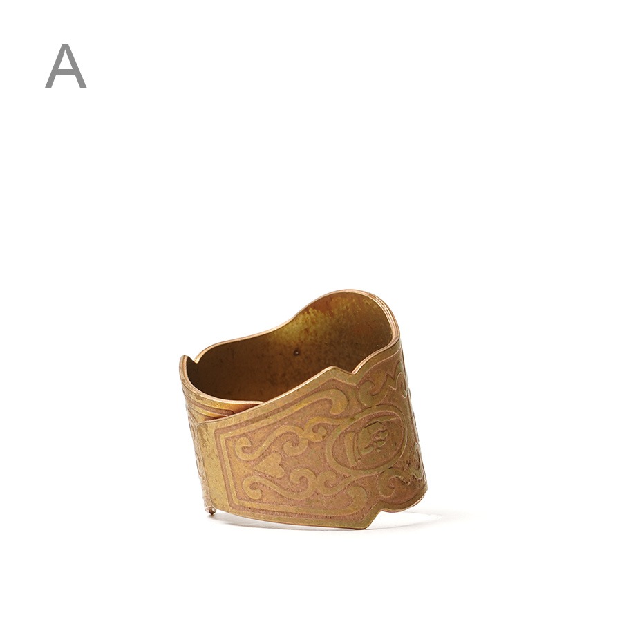 CIGAR TAG RING BRASSGLAD HANDʥ󥰡