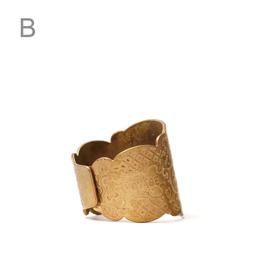 CIGAR TAG RING BRASSGLAD HANDʥ󥰡