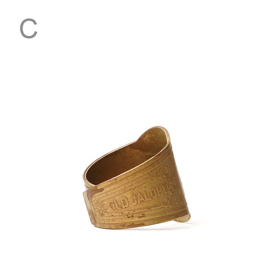 CIGAR TAG RING BRASSGLAD HANDʥ󥰡