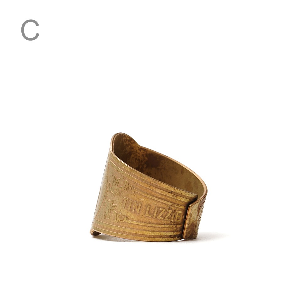 CIGAR TAG RING BRASSGLAD HANDʥ󥰡