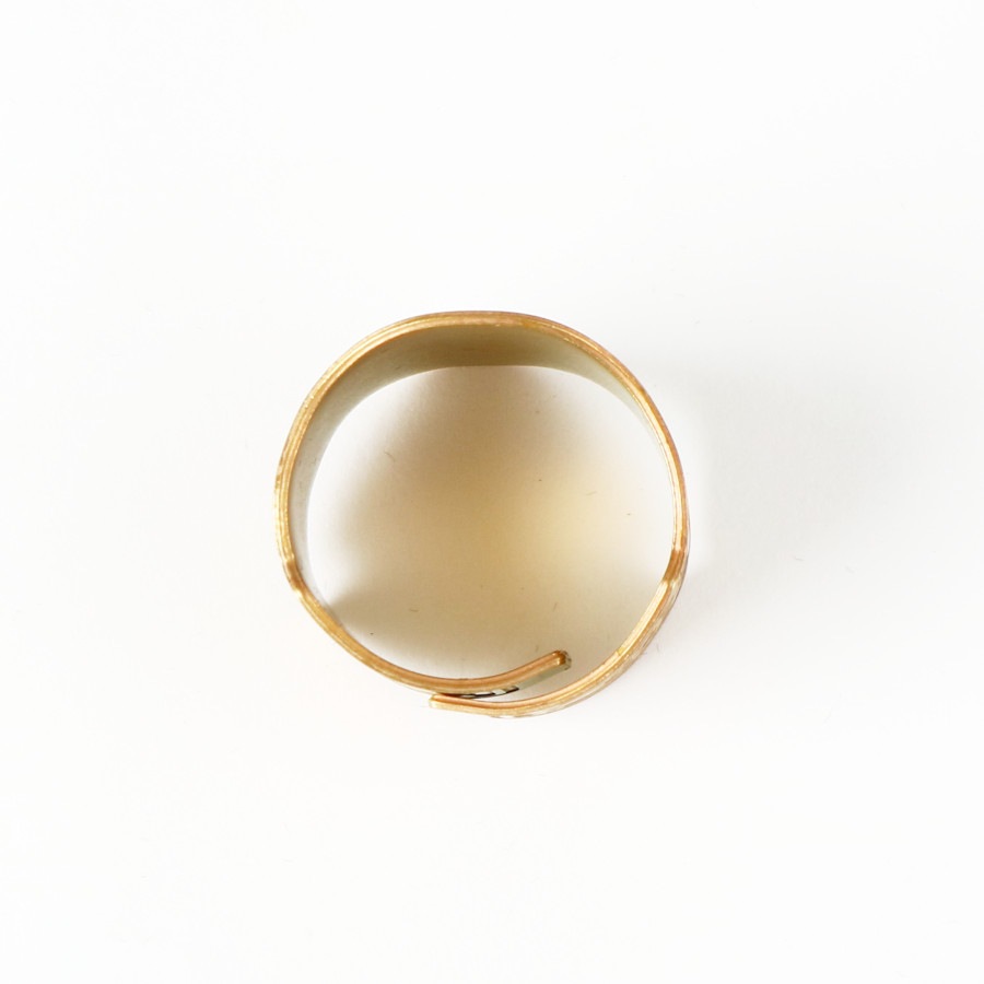 CIGAR TAG RING BRASSGLAD HANDʥ󥰡