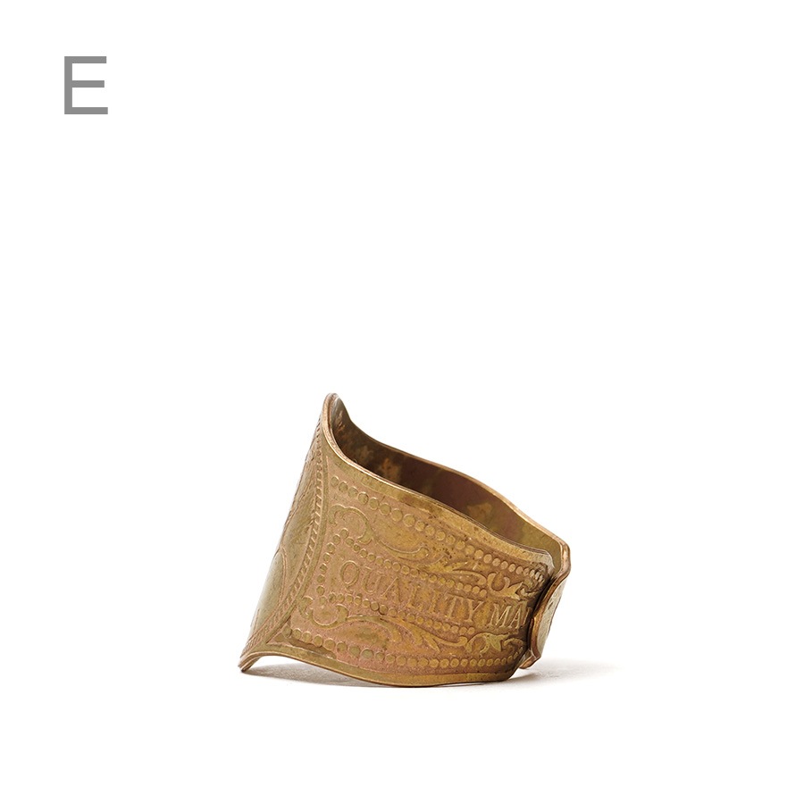 CIGAR TAG RING BRASSGLAD HANDʥ󥰡