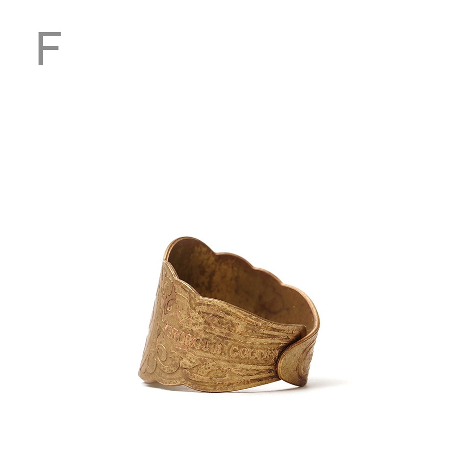 CIGAR TAG RING BRASSGLAD HANDʥ󥰡