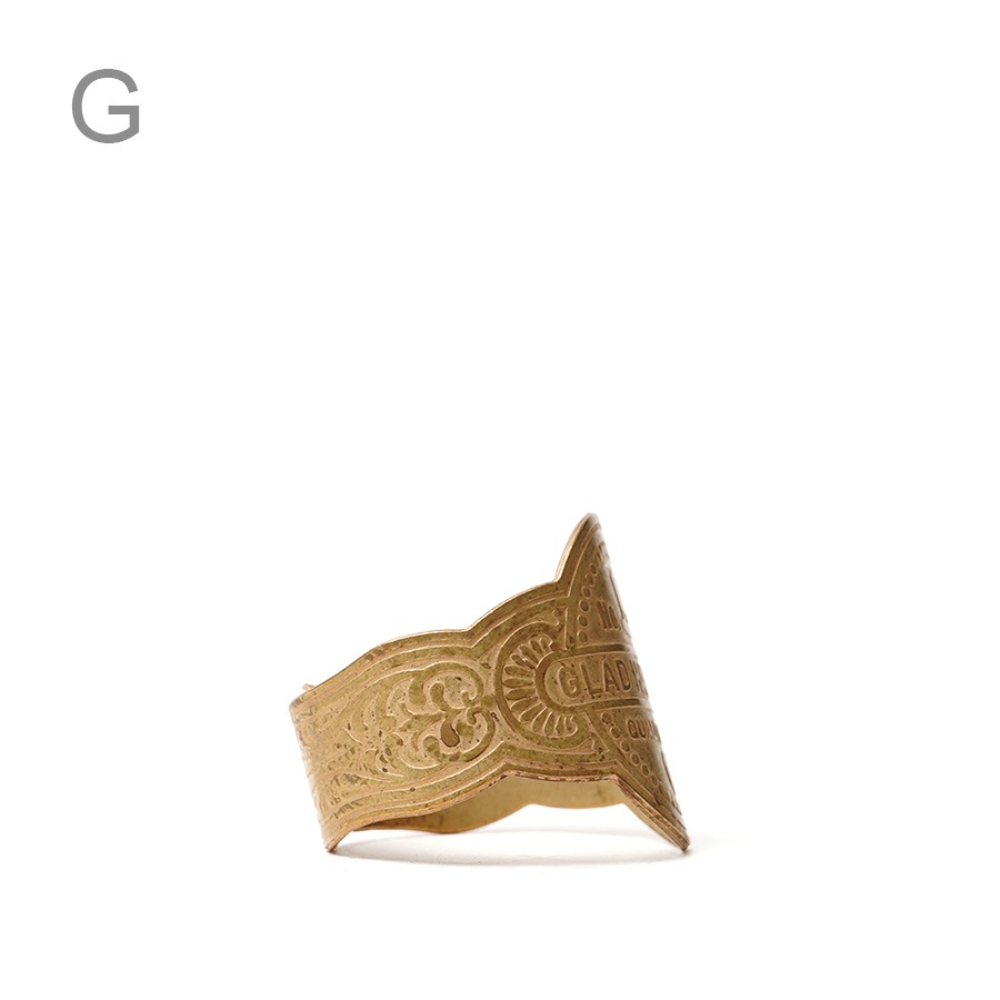 CIGAR TAG RING BRASSGLAD HANDʥ󥰡