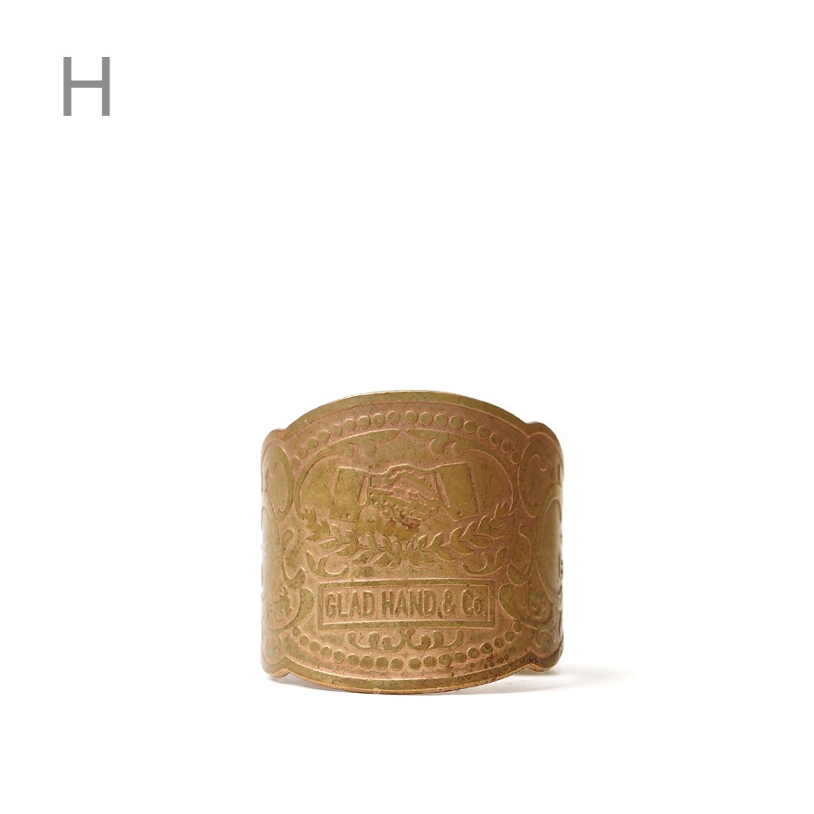 CIGAR TAG RING BRASSGLAD HANDʥ󥰡