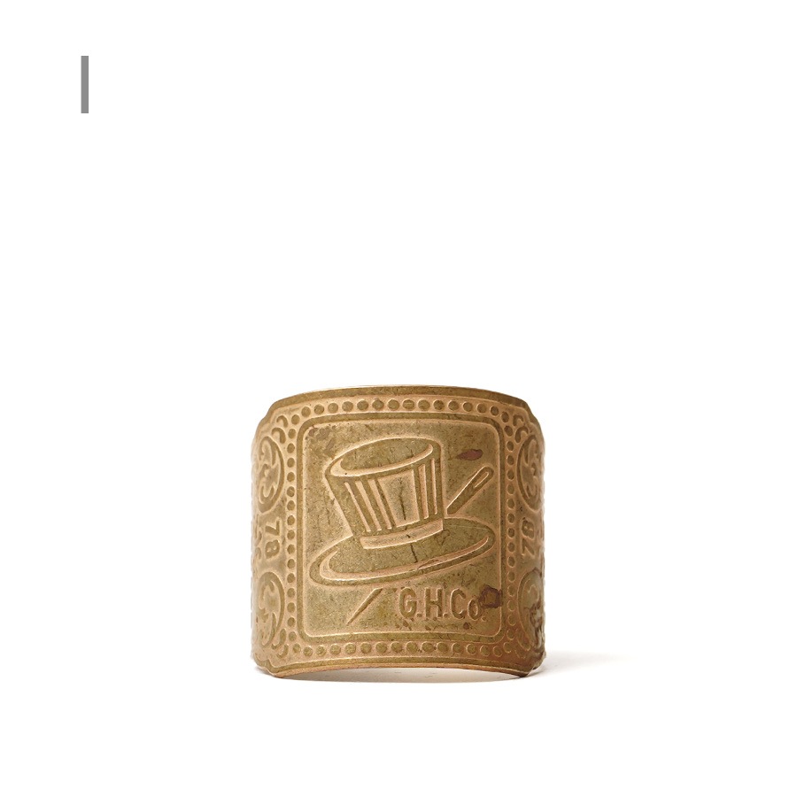 CIGAR TAG RING BRASSGLAD HANDʥ󥰡