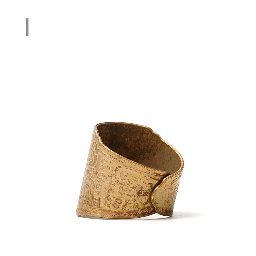 CIGAR TAG RING BRASSGLAD HANDʥ󥰡