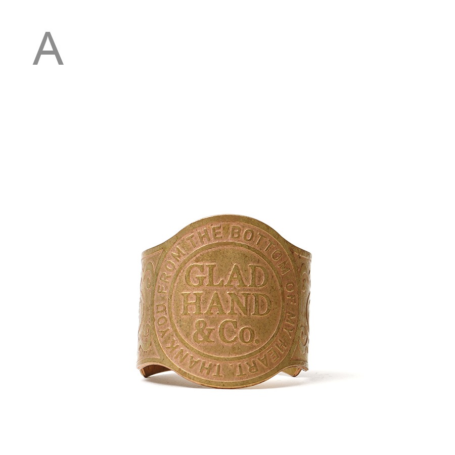 CIGAR TAG RING BRASSGLAD HANDʥ󥰡