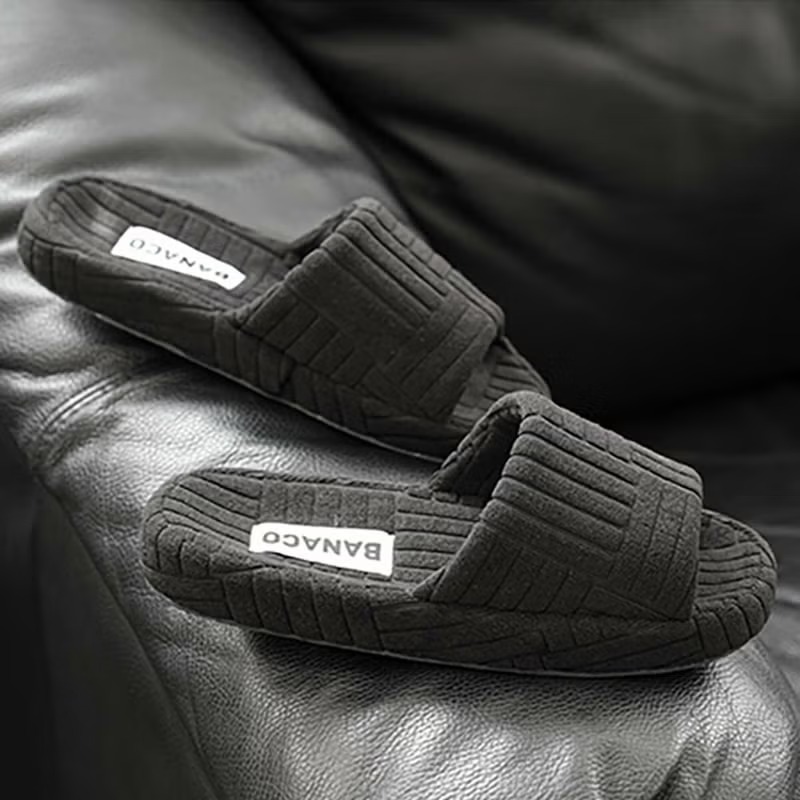 VIVID TERRY ROOM SLIPPER (BLACK)��BANACO�ʥ롼�ॷ�塼����