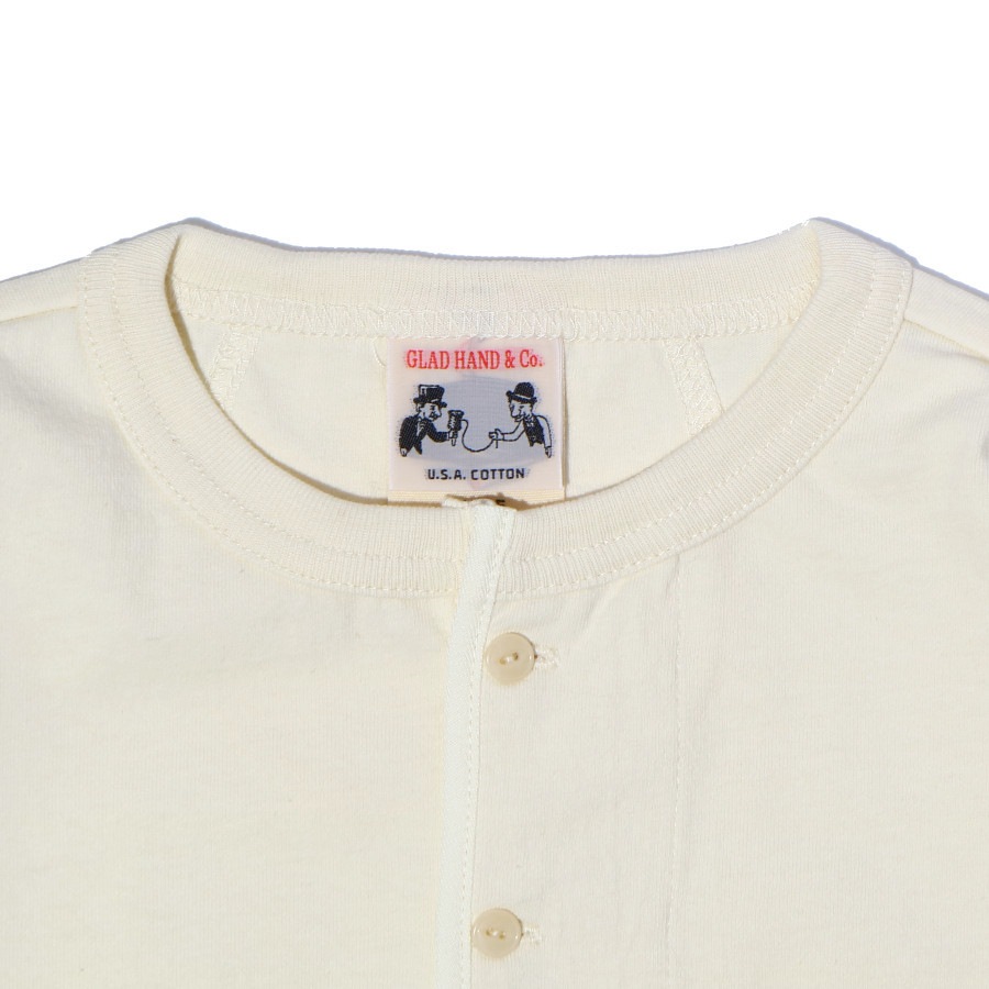 HALF SLEEVE HENRY POCKET T-SHIRTS_17WHˡGLAD HAND Tġ