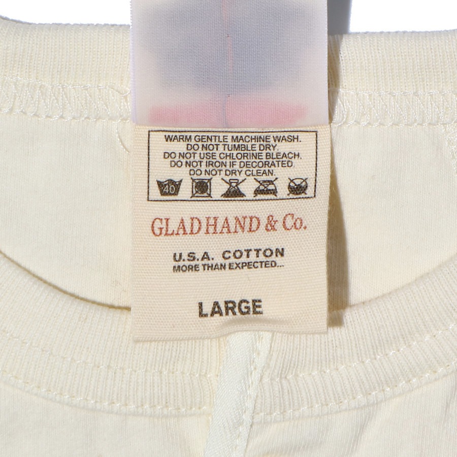 HALF SLEEVE HENRY POCKET T-SHIRTS_17WHˡGLAD HAND Tġ