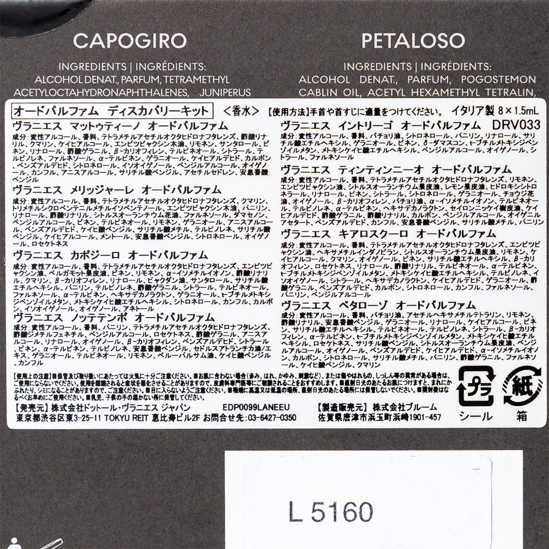 DISCOVERY KIT Eau de Parfum 8���1.5ml�� DR. VRANJES�ʹ���