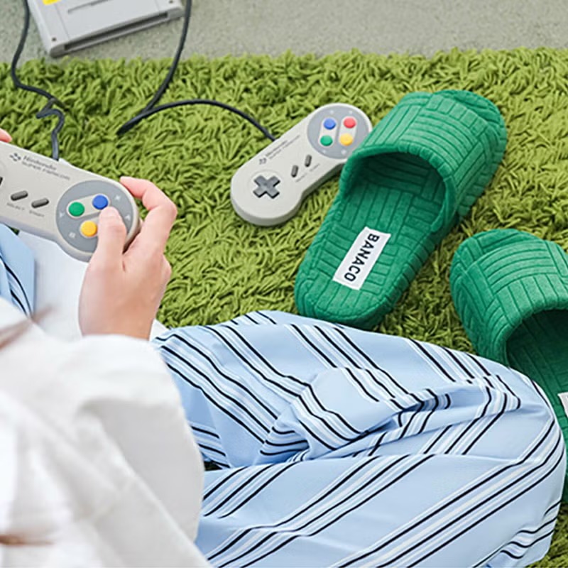 VIVID TERRY ROOM SLIPPER (GREEN)��BANACO�ʥ롼�ॷ�塼����