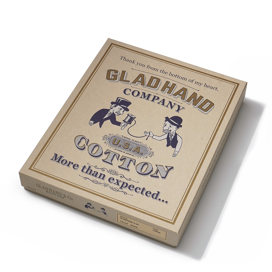 ROYAL POCKET T-SHIRTS_R02��WH�� �ܥå������꡿GLAD HAND ��T����ġ�