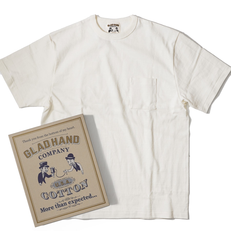 ROYAL POCKET T-SHIRTS_R02WH ܥå꡿GLAD HAND Tġ