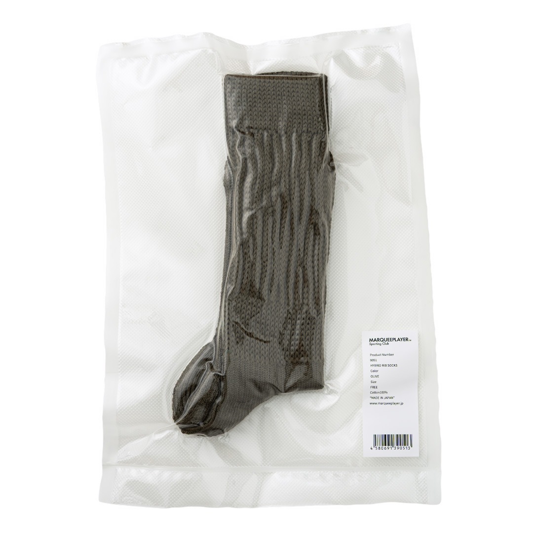 ��֥��å��� HYBRID RIB SOCKS "Made in JAPAN"�ʥ��꡼�֡ˡ�MARQUEE PLAYER�ʥ��å�����