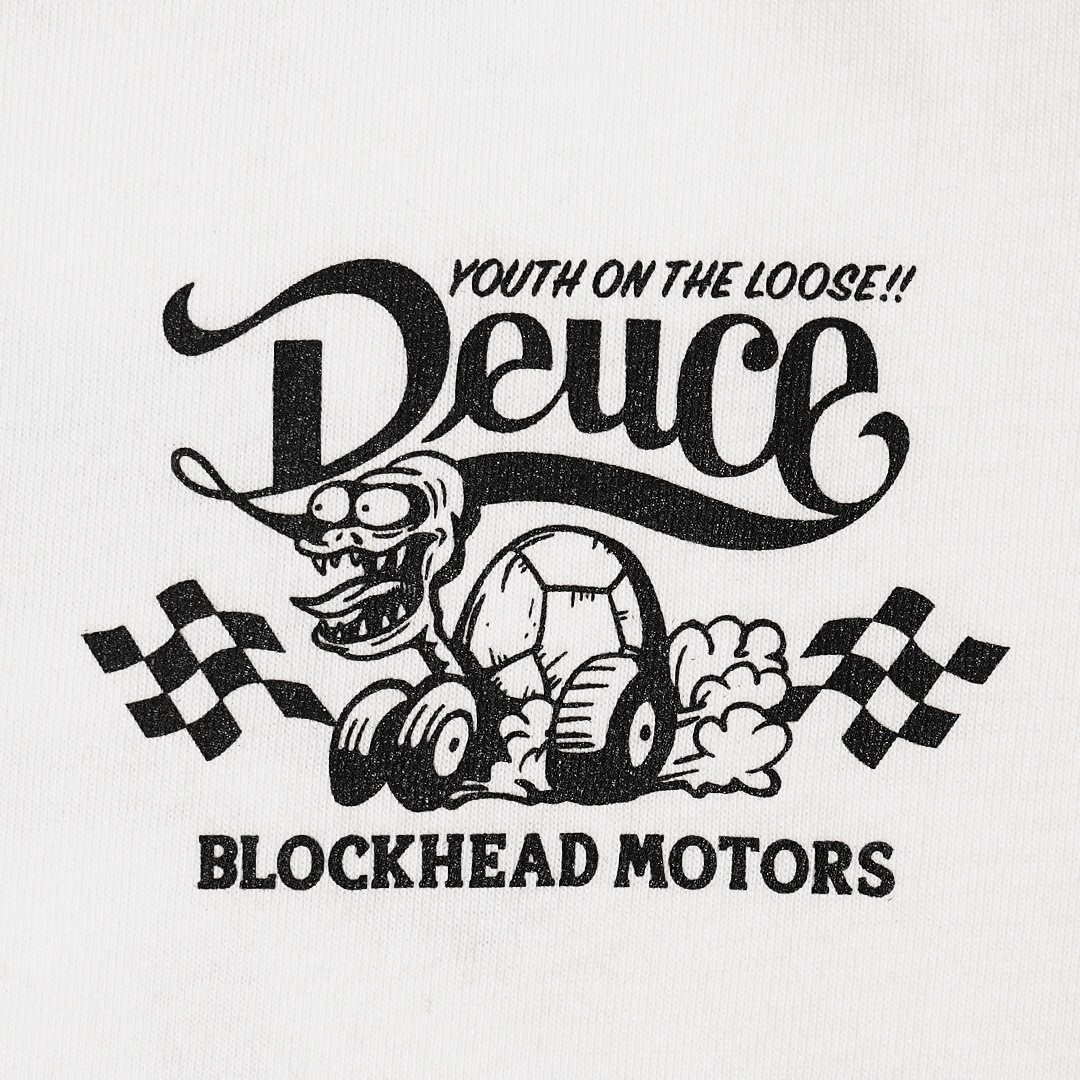 BLOCKHEAD MOTORS ���� Deuce Grease SODA TEE��Deuce��T����ġ�