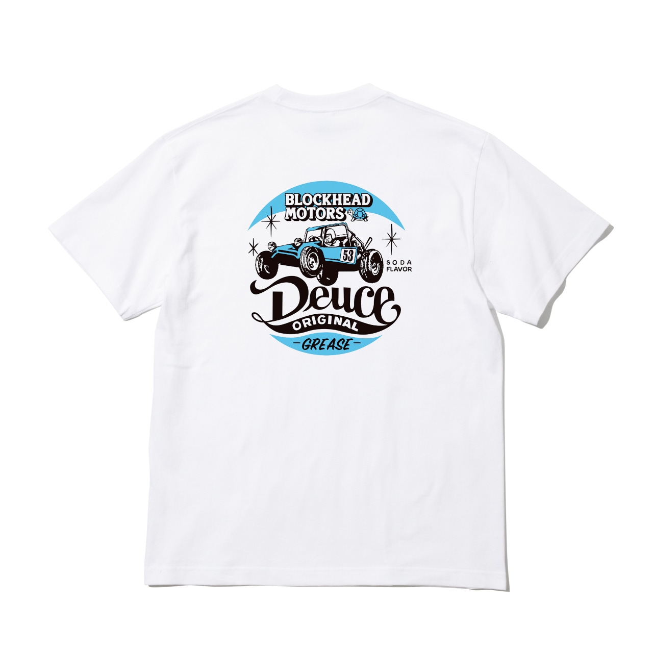 BLOCKHEAD MOTORS ���� Deuce Grease SODA TEE��Deuce��T����ġ�