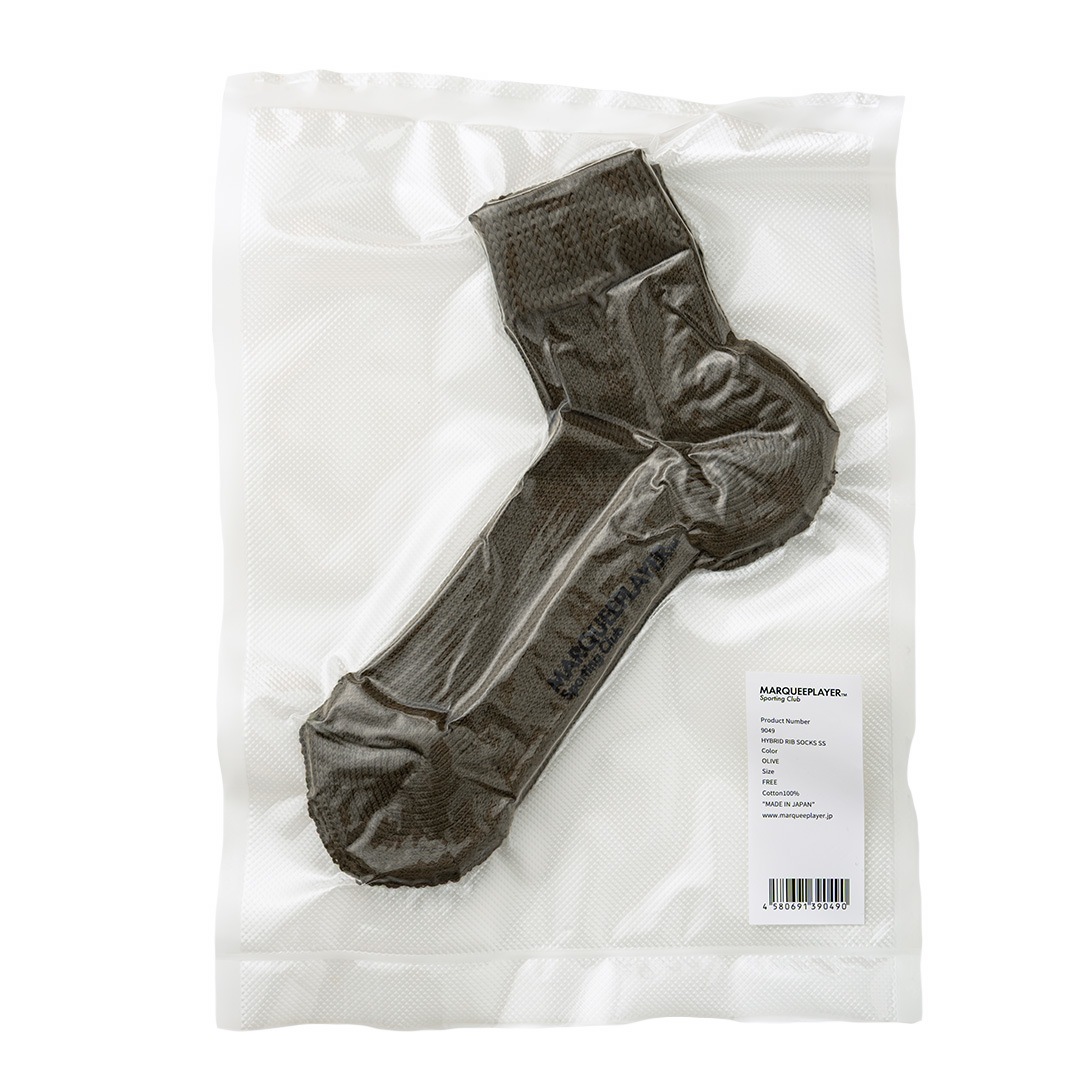 ��֥��å��� HYBRID RIB SOCKS SS "Made in JAPAN"�ʥ��꡼�֡ˡ�MARQUEE PLAYER�ʥ��å�����