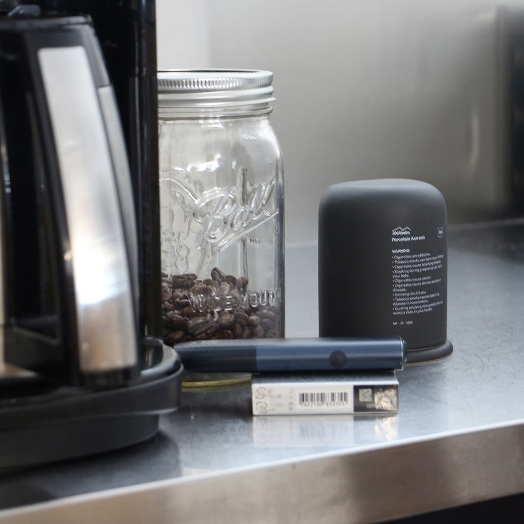 ANAheim PORCELAIN ASH-POT "Black"��DETAIL INC.���Żҥ��Х��ѳ�����