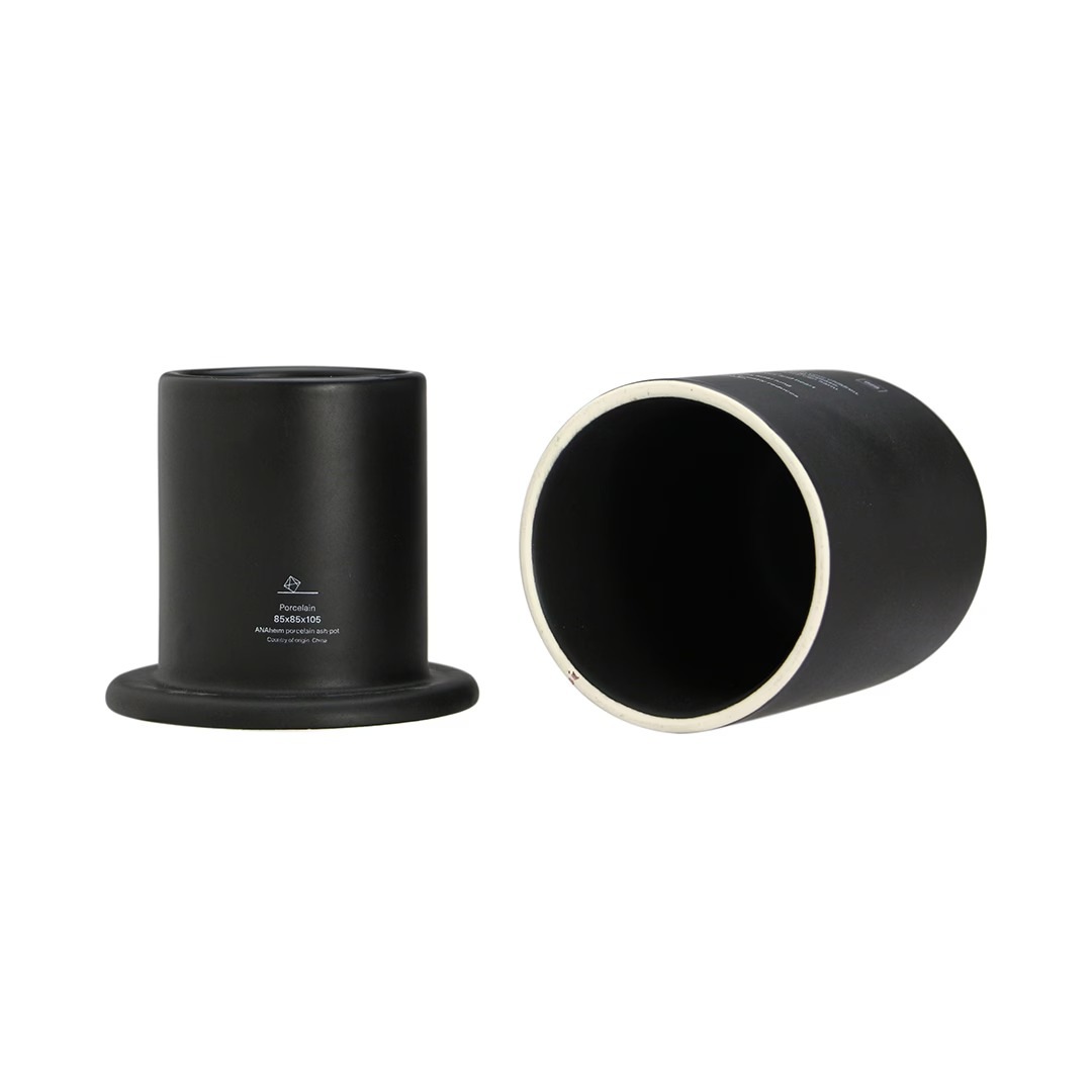 ANAheim PORCELAIN ASH-POT "Black"��DETAIL INC.���Żҥ��Х��ѳ�����