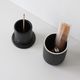 ANAheim PORCELAIN ASH-POT "Black"��DETAIL INC.���Żҥ��Х��ѳ�����