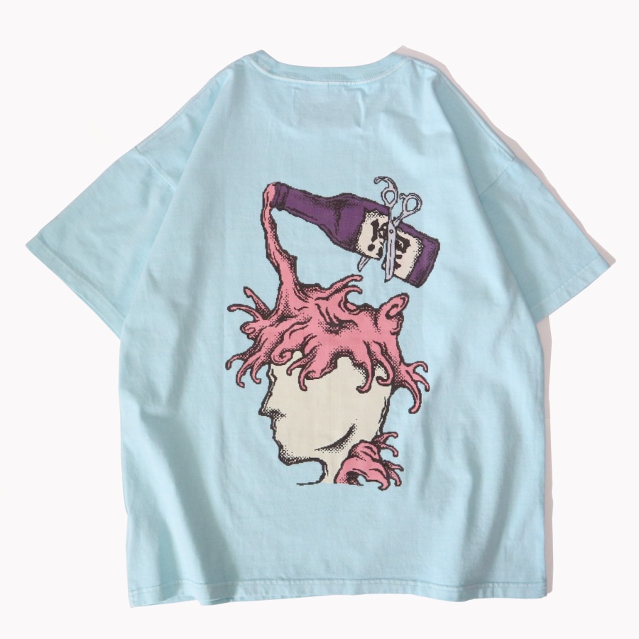 HANGOVERZ ��Local Barber HIRAKAWA T-SHIRTS�ʥ��꡼��ˡ�HIRAKAWA��T����ġ�