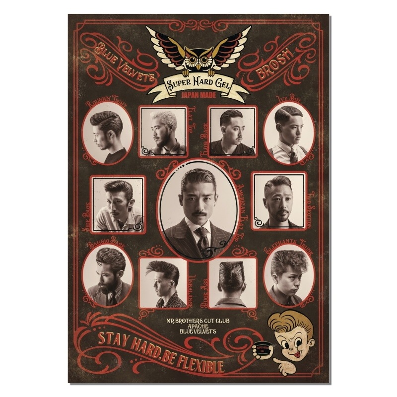 BROSH��BLUE VELVET'S STYLE POSTER��BROSH�ʥݥ�������