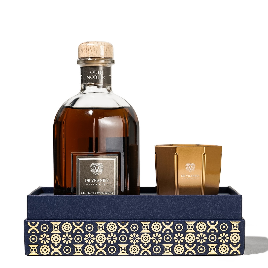 GIFT BOX OUD NOBILE �ǥ��ե塼���� 250ml & �����ɥ� 80g�� DR. VRANJES�ʥ��եȡ�