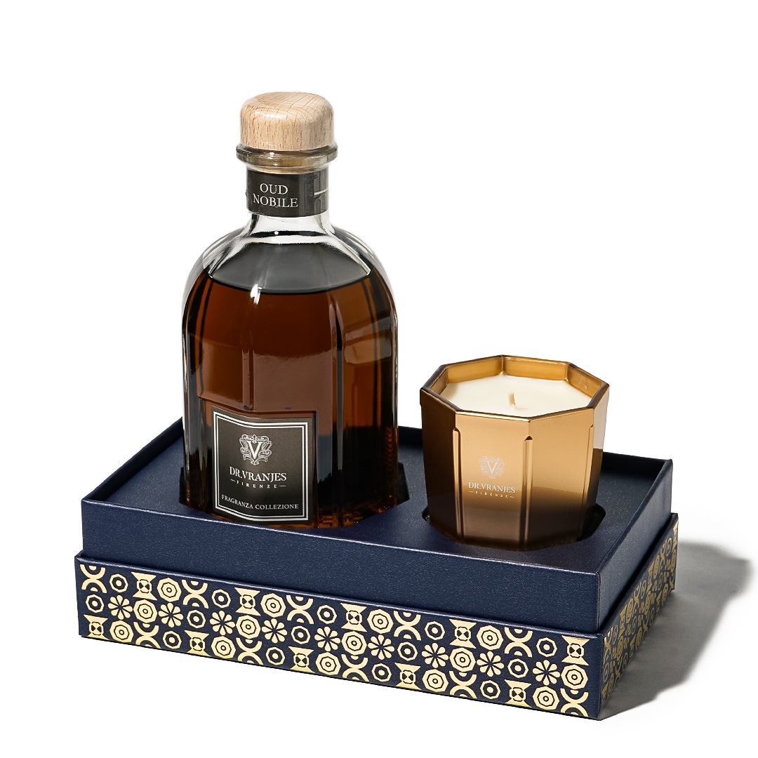 GIFT BOX OUD NOBILE �ǥ��ե塼���� 250ml & �����ɥ� 80g�� DR. VRANJES�ʥ��եȡ�