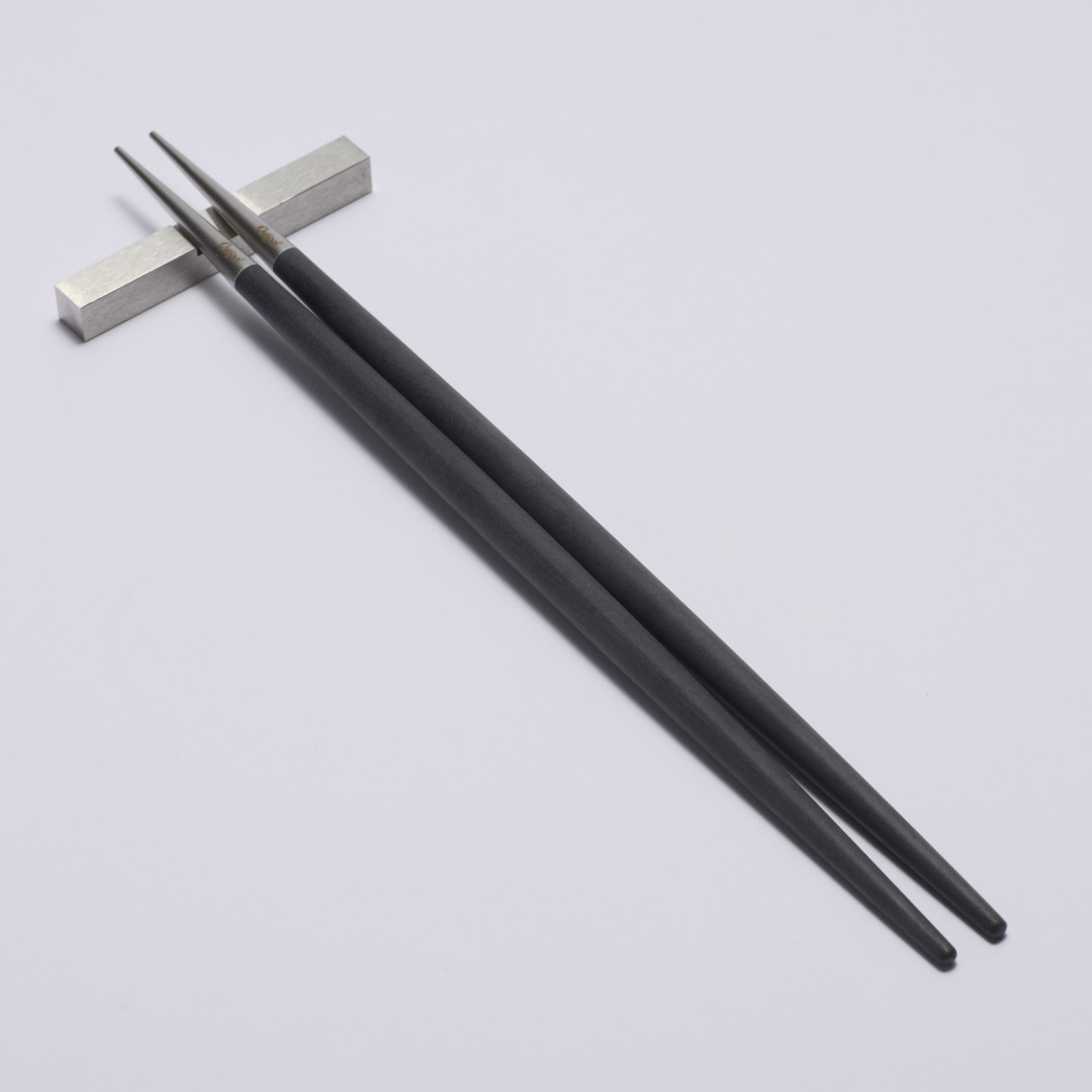 GOA ブラックシルバーお箸セット CT-GO-29-F | Cutipol