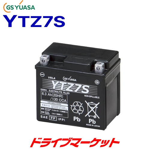 GS�楢�� YTZ7S VRLA�������ۼ��� �Х����� �Хåƥ꡼ GS YUASA�ڼ��(3��5����ȯ��)��