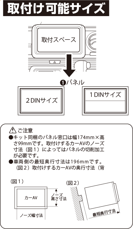 NKK-H100D 칩 AVեå ۥ N-VAN 180mm/2DINʥӥѡȯġ
