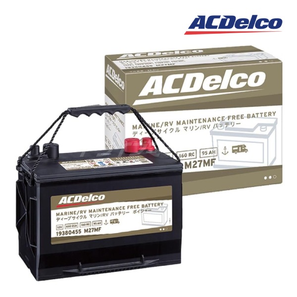 ACǥ륳 M27MF ޥѥƥʥ󥹥ե꡼ Хåƥ꡼ Marine Maintenance Free AC Delcoڲ졦ΥȯԲġۡں߸ˤ(02ȯ)