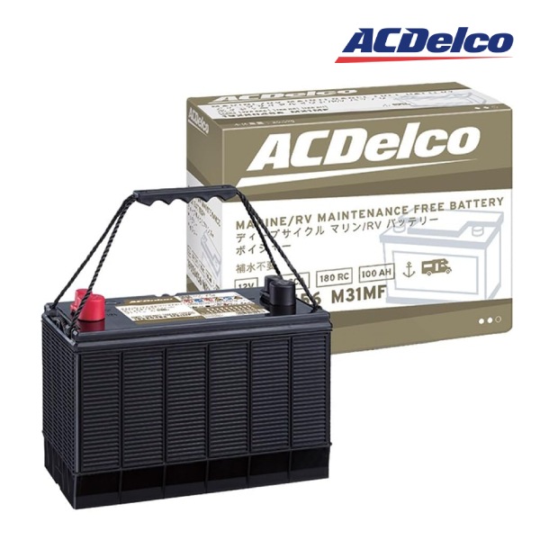 AC�ǥ륳 M31MF �ޥ���ѥ��ƥʥ󥹥ե꡼ �Хåƥ꡼ Marine Maintenance Free AC Delco�ڲ��졦Υ��ȯ���Բġۡں߸ˤ���(0��2����ȯ��)��