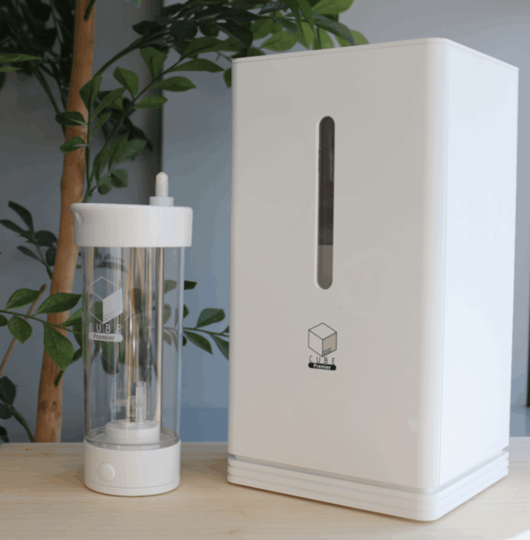 【美品】水素発生器 Pure+Cube Premire （水素水シェイカー付き） 水素発生器 Pure+Cube Premire （専用シェイカー付き）