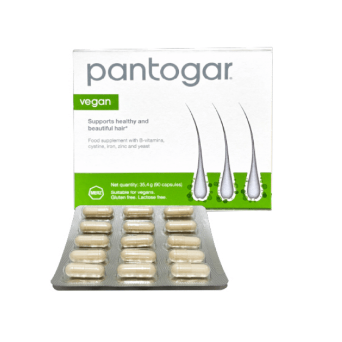育毛サプリメント PantogarVegan（ パントガール ビーガン）