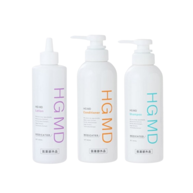 HGMD（エイチジーエムディ）シャンプー、コンディショナー、ローションセット