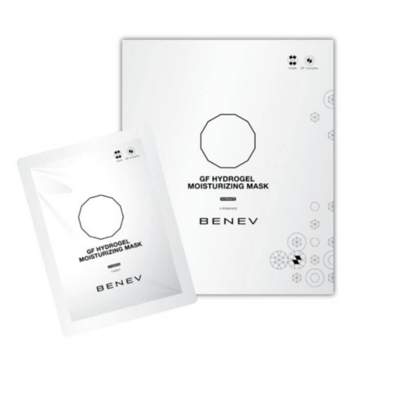 ベネブ（BENEV）ハイドロジェル　モイスチャライジング　マスク