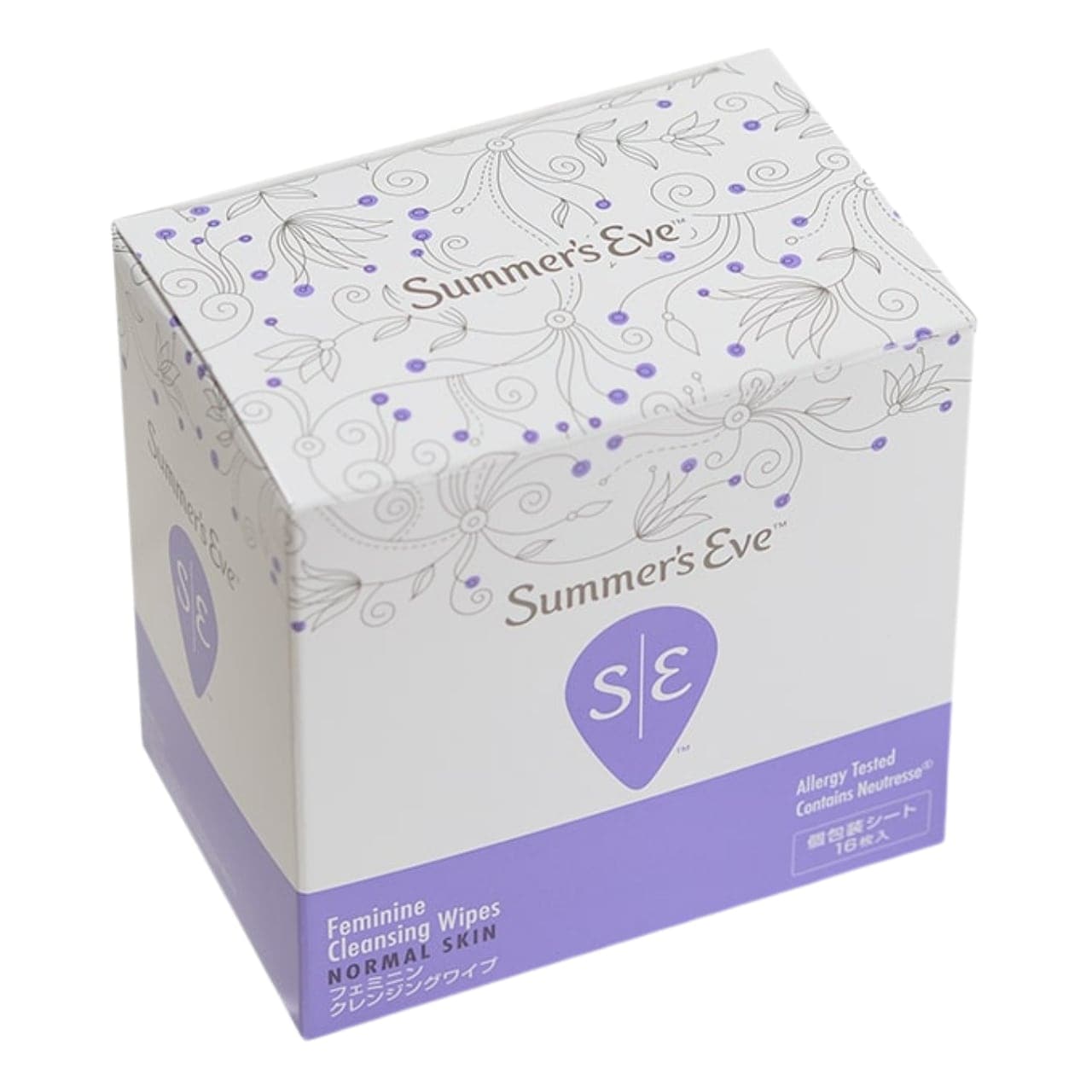 Summer's Eve フェミニンクレンジングワイプ　ノーマルスキン　16枚　