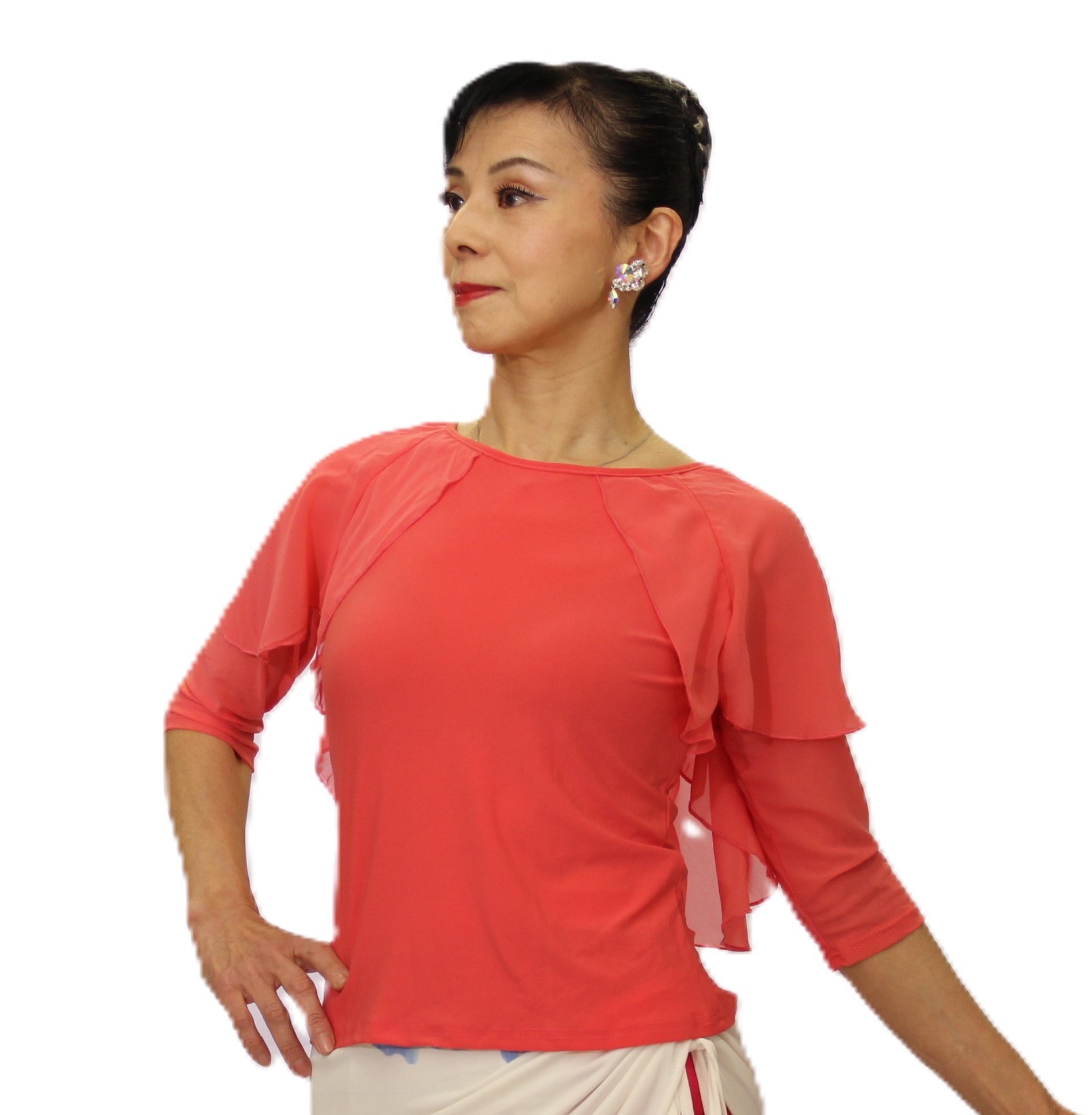 デザインカットソー サイズ:M