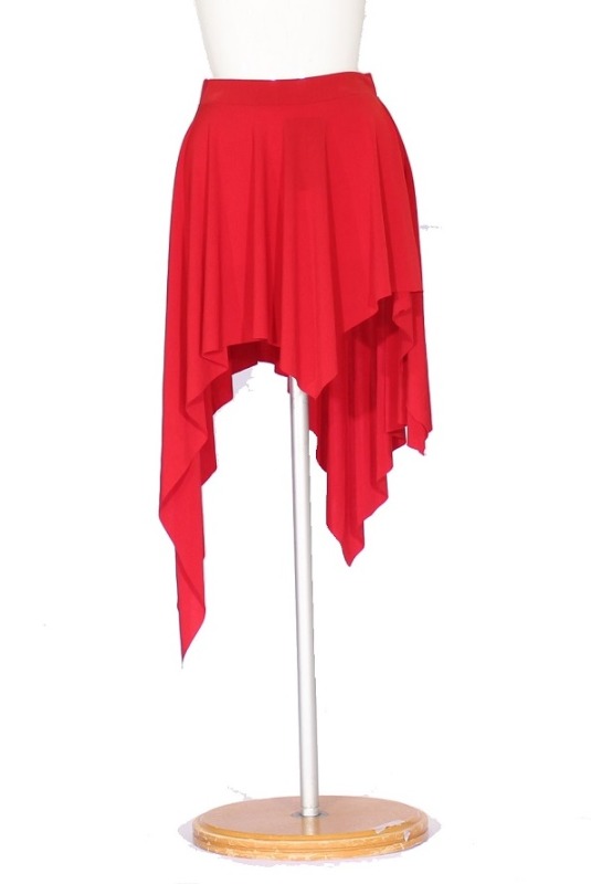 アシンメトリー ラテンスカート サイズ:F