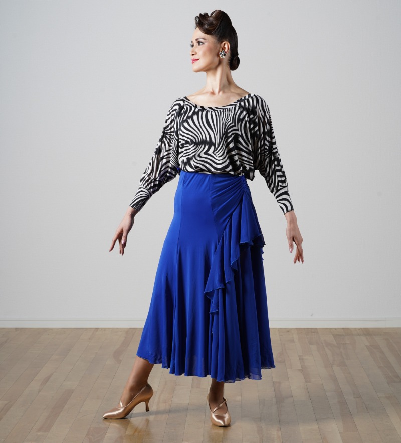 ワンサイドシースルースカート サイズ:XL