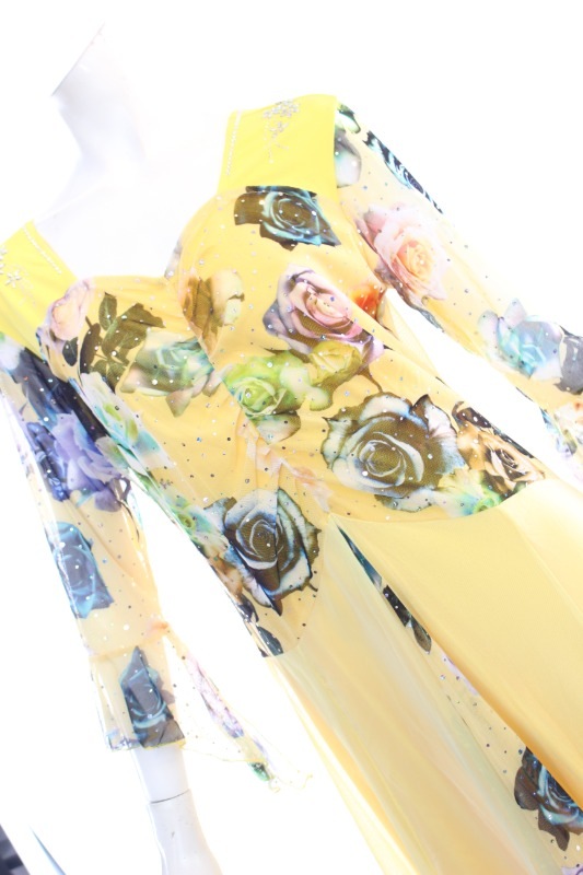 フラワープリントワンピース サイズ:F